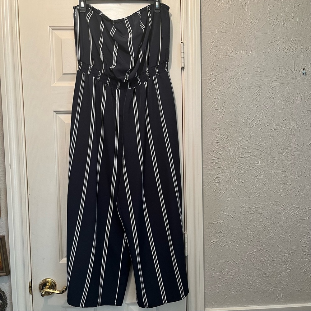 Libby Edelman Mid-Calf Wide Leg Jumpsuit Size XL